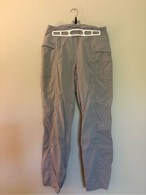 Light Gray Cargo Travel Pants